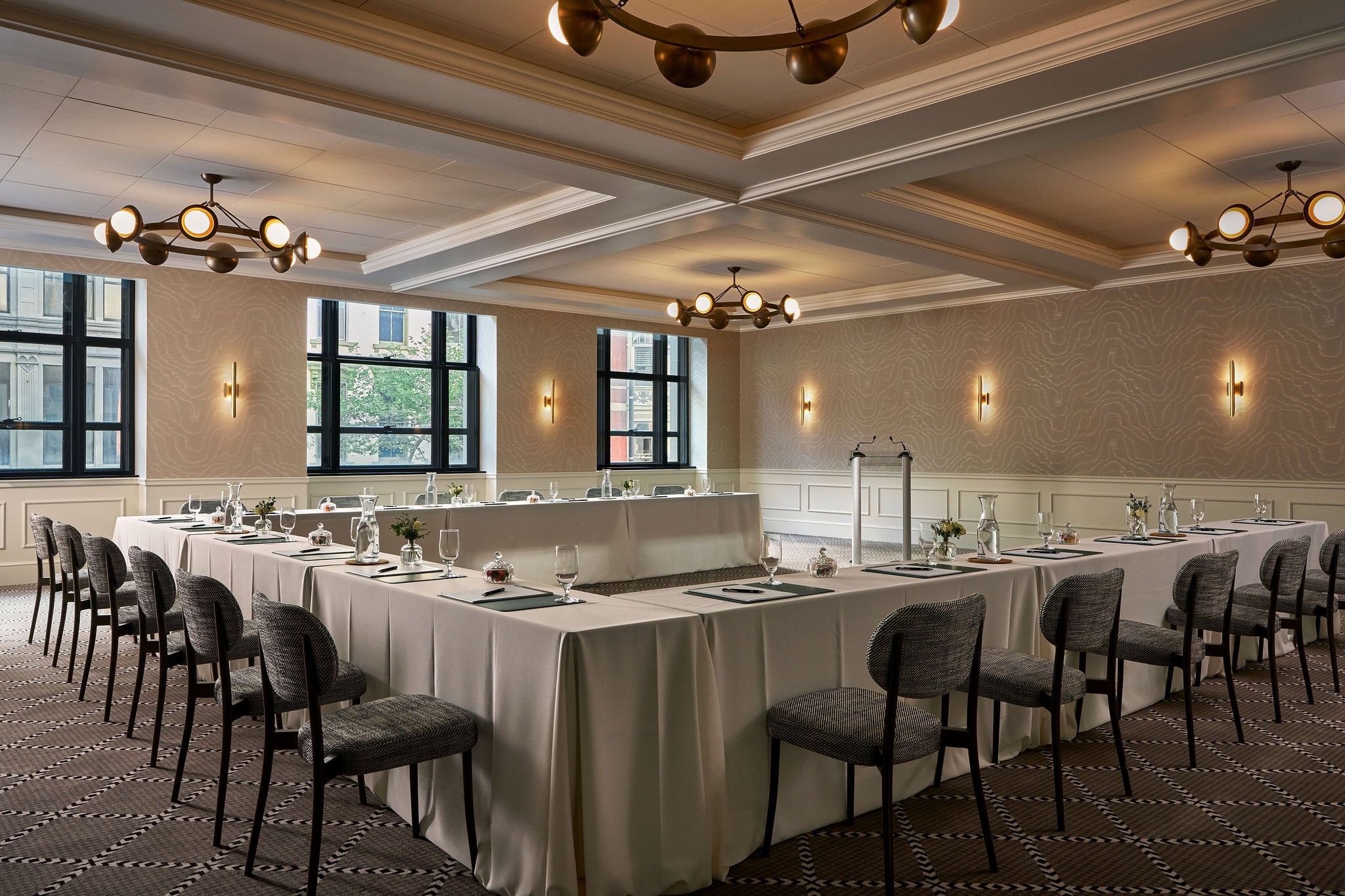 Cettie Ballroom at Cincinnati's Fidelity Hotel