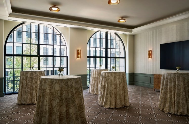Boardroom at Cincinnati's Fidelity Hotel