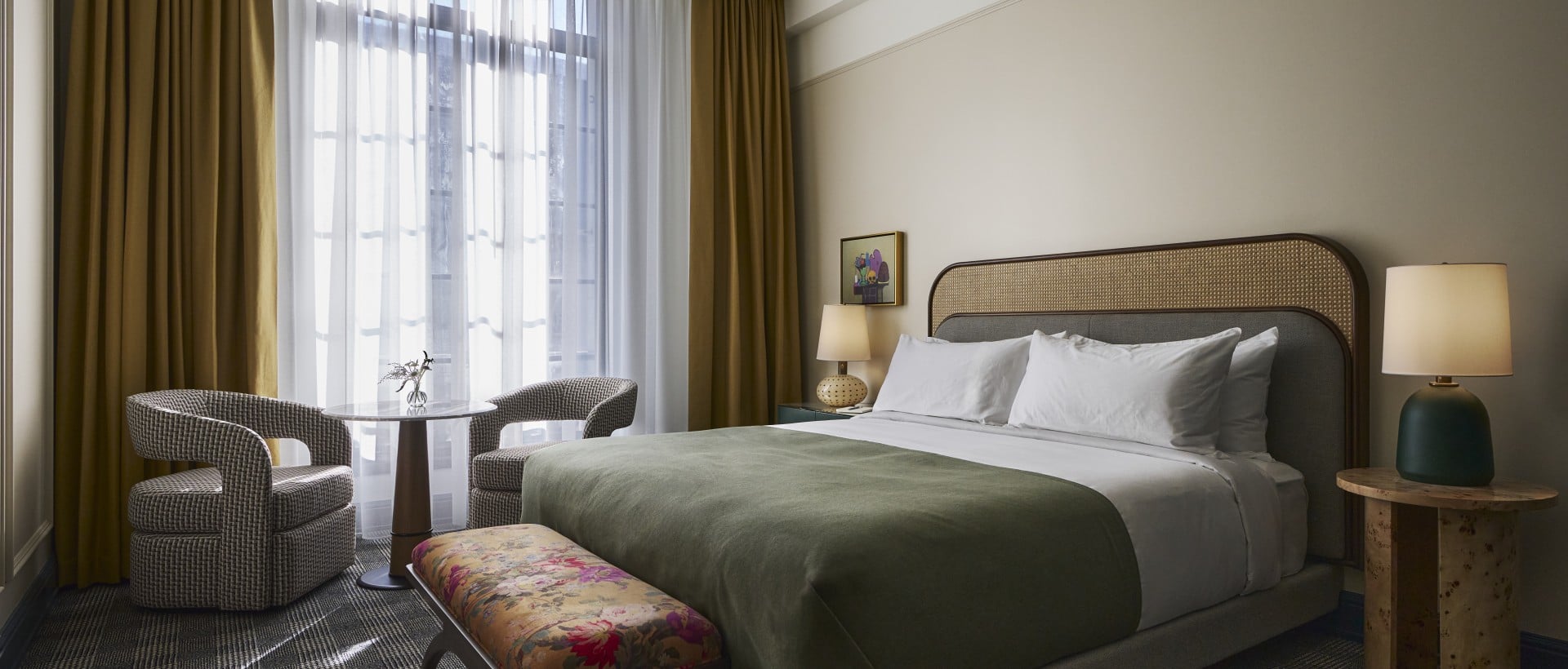 King Room at Fidelity Hotel Cincinnati