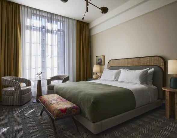 King Room at Fidelity Hotel Cincinnati