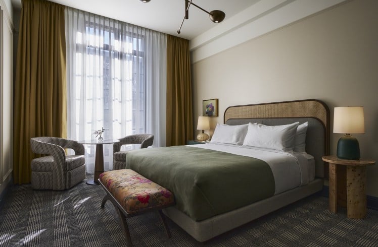 King Room at Fidelity Hotel Cincinnati