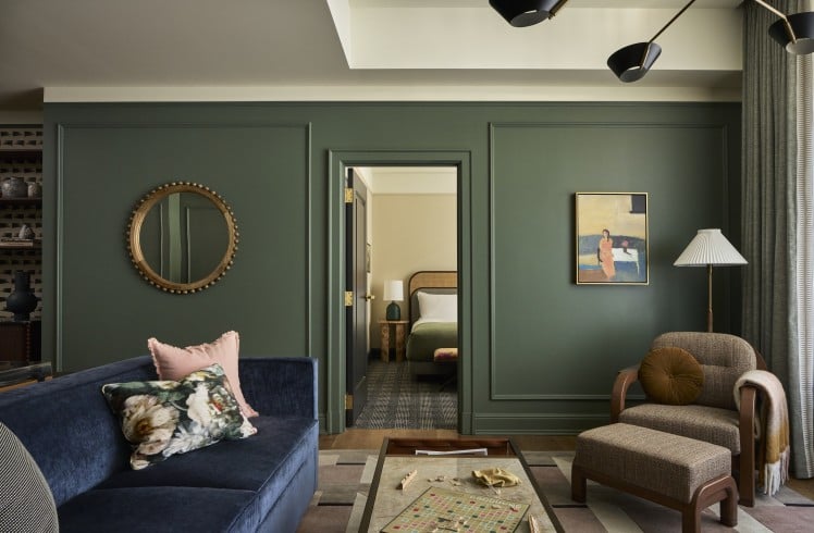 Alfred Suite at Cincinnati's Fidelity Hotel